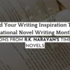 National Novel Writing Month Inspiration with R.K. Narayan