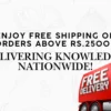 Enjoy Free Shipping in India